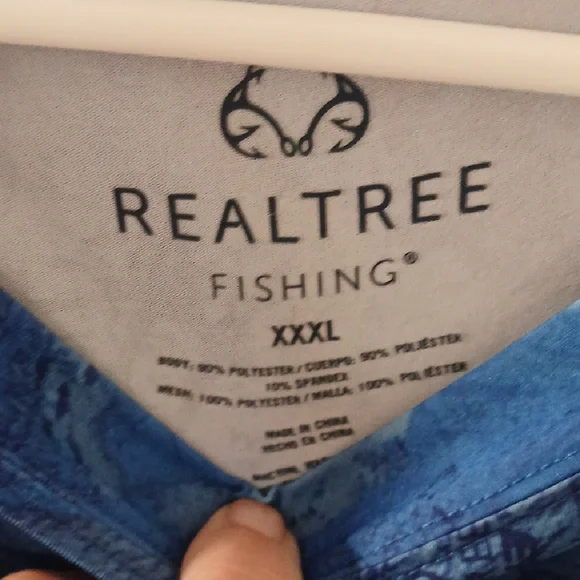 Realtree Blue Long Sleeve Tee - Picture 2 of 6